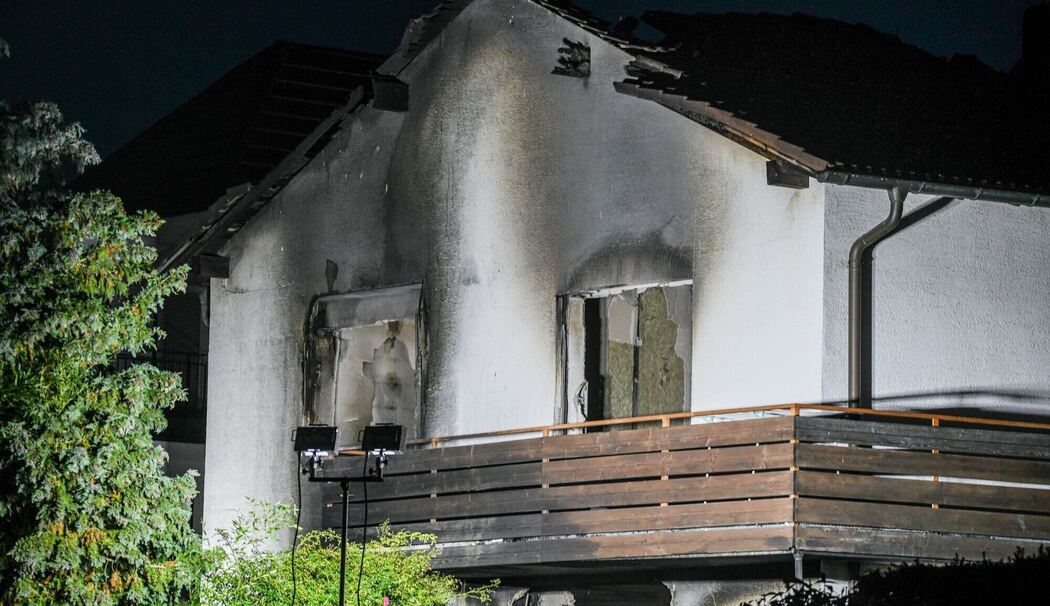Nach dem Großbrand in München