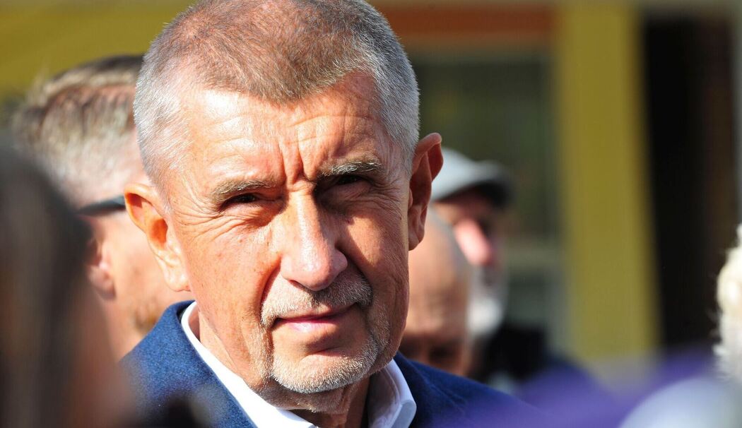 Andrej Babis im Wahlkampf