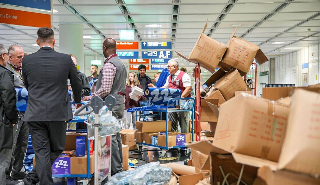 Drohnensichtung am Flughafen München