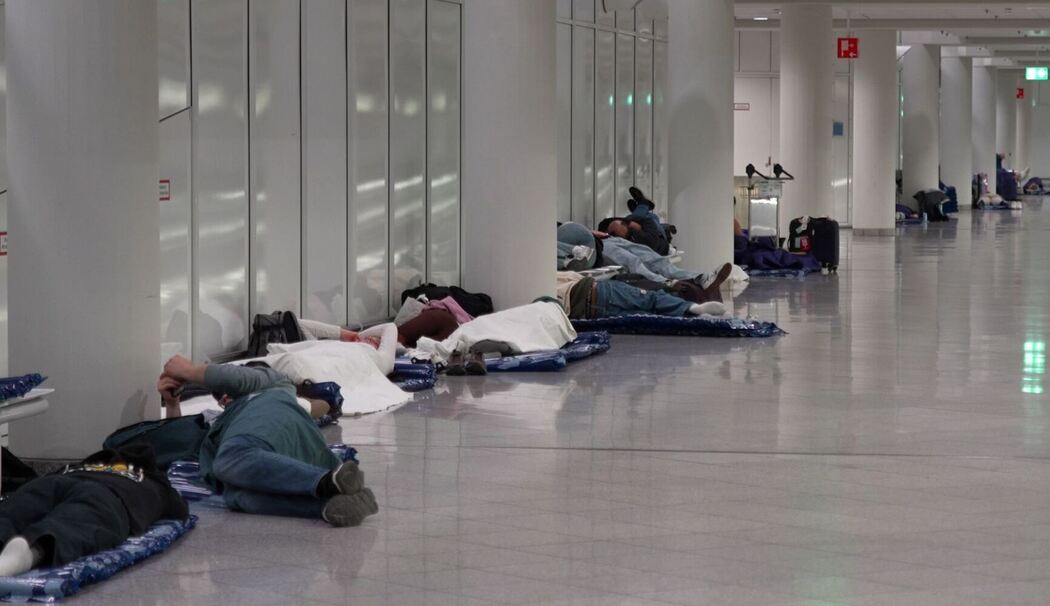 Drohnensichtung am Flughafen München