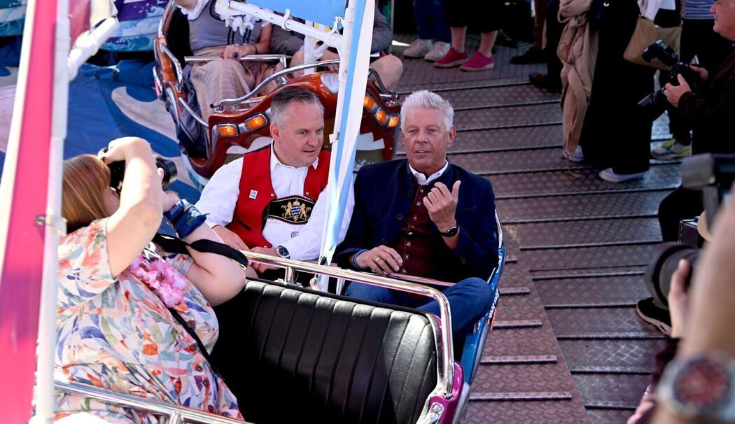 Presserundgang über das Oktoberfestgelände