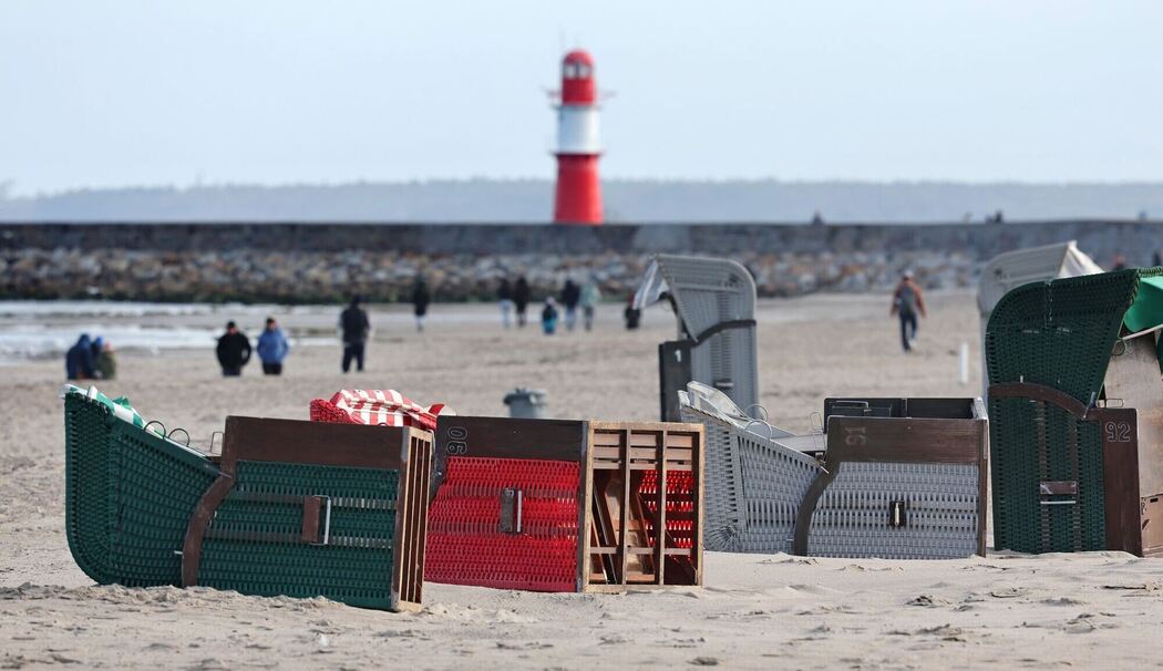 Sturm an der Ostsee