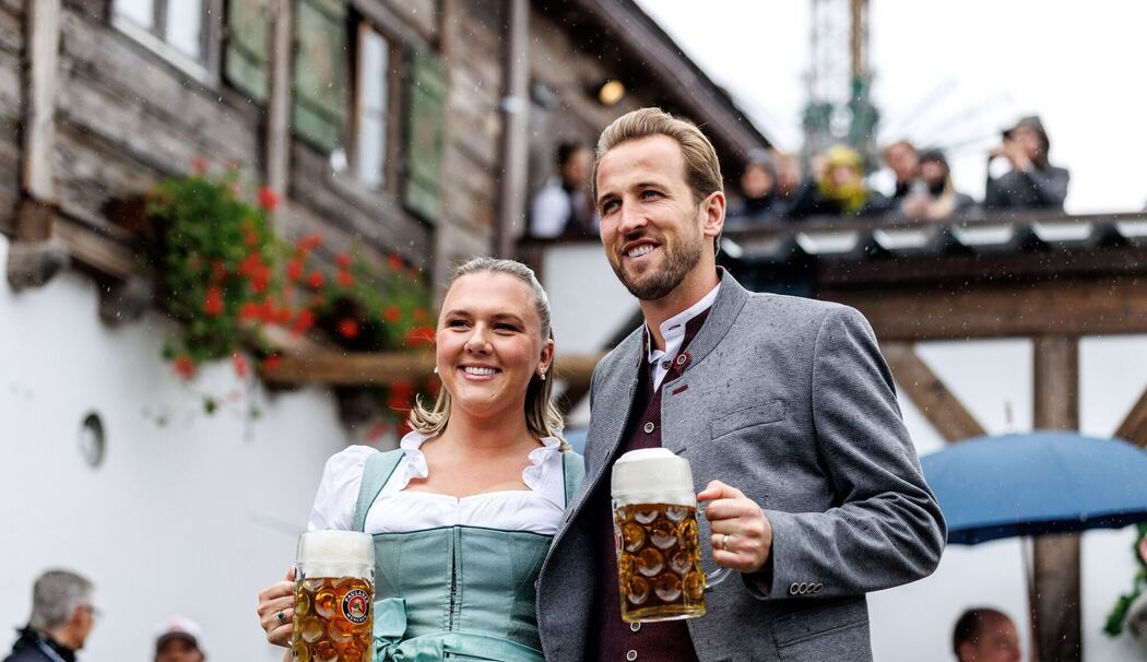 Besuch des FC Bayern München auf dem Oktoberfest