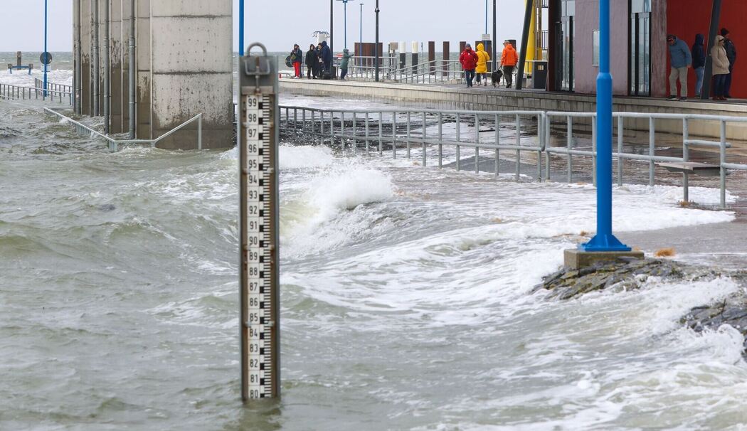 Sturmflut an der Nordsee