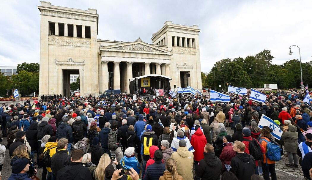 Kundgebung gegen Antisemitismus in München