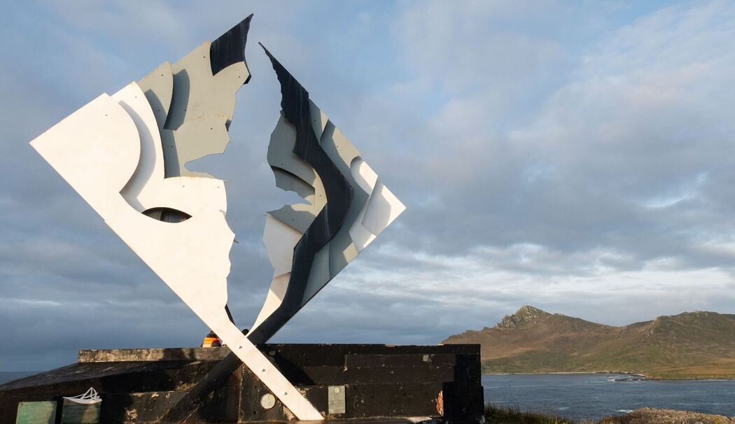 Albatros-Monument auf dem Kap Hoorn
