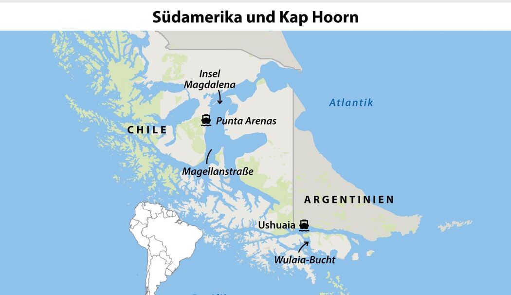 Südamerika und Kap Hoorn
