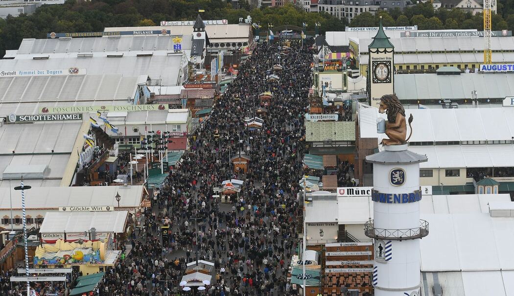 Ende 190. Münchner Oktoberfest