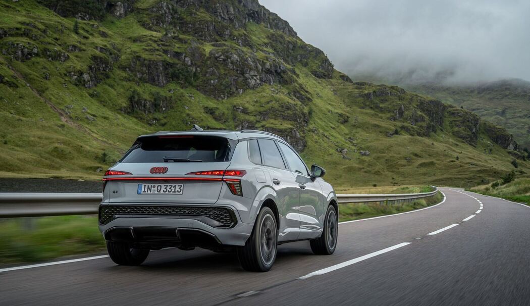 Audi Q3 TDI Heckansicht