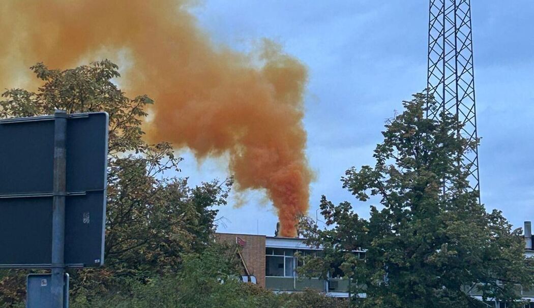 Warnung: Gaswolke über Aschaffenburg