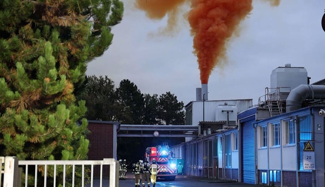 Warnung: Gaswolke über Aschaffenburg
