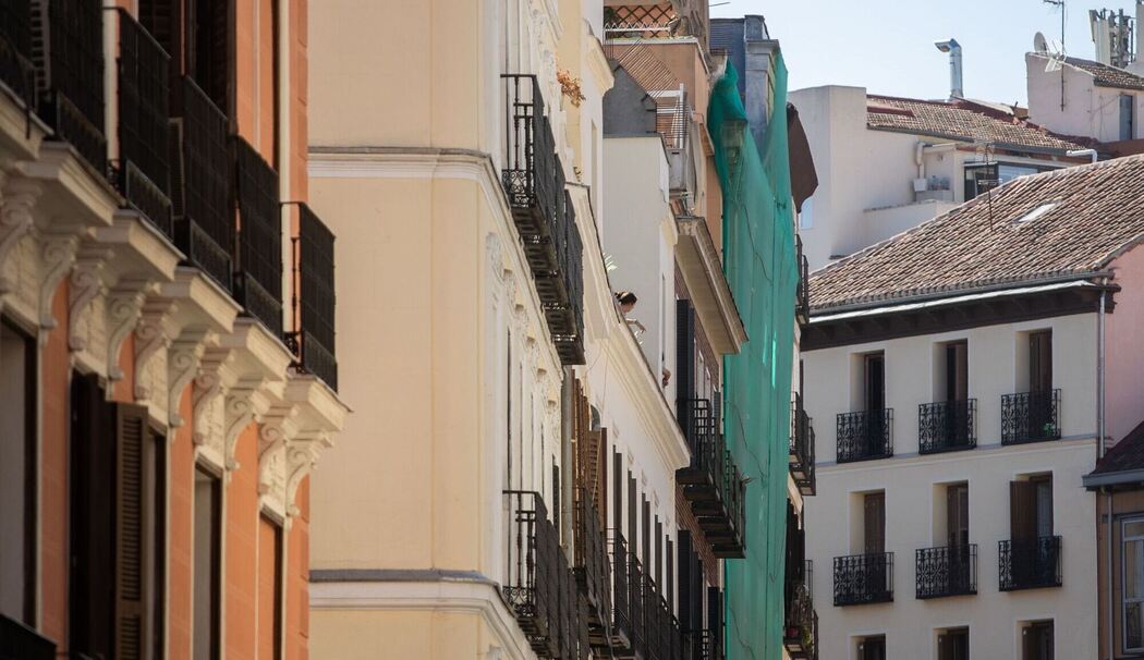 Gebäudeeinsturz in Madrid