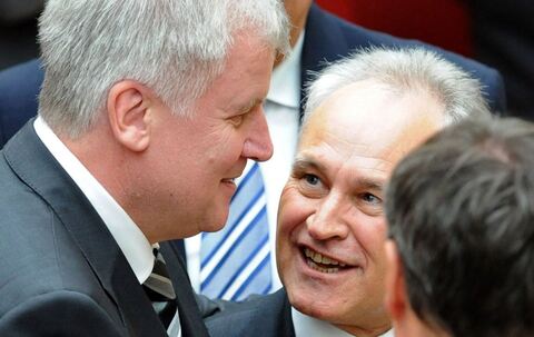 Horst Seehofer und Erwin Huber