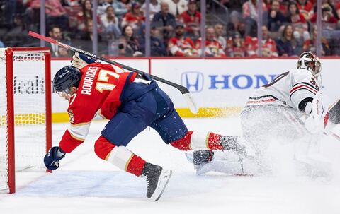 Eishockey - NHL: Florida Panthers - Chicago Blackhawks