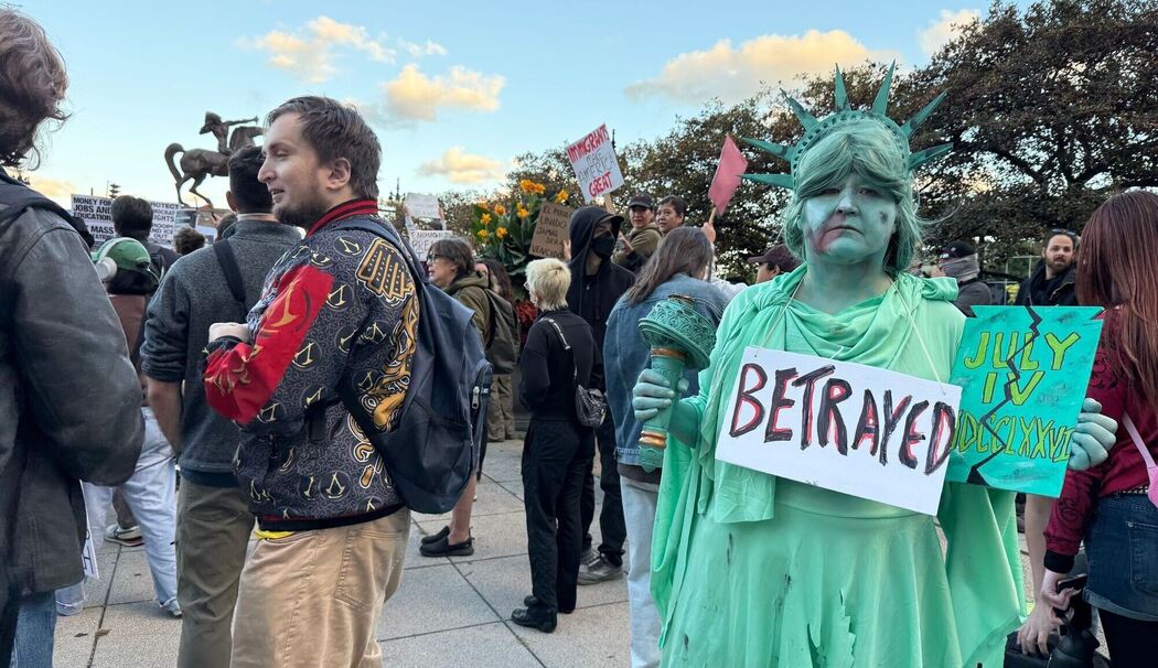 Demonstration in Chicago