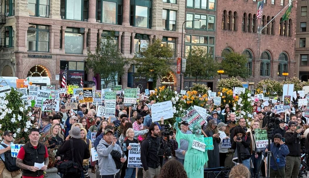 Demonstration in Chicago