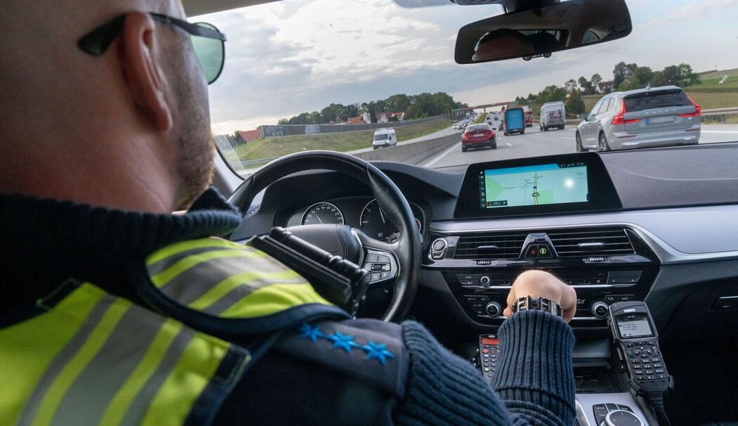 Großkontrolle der Polizei