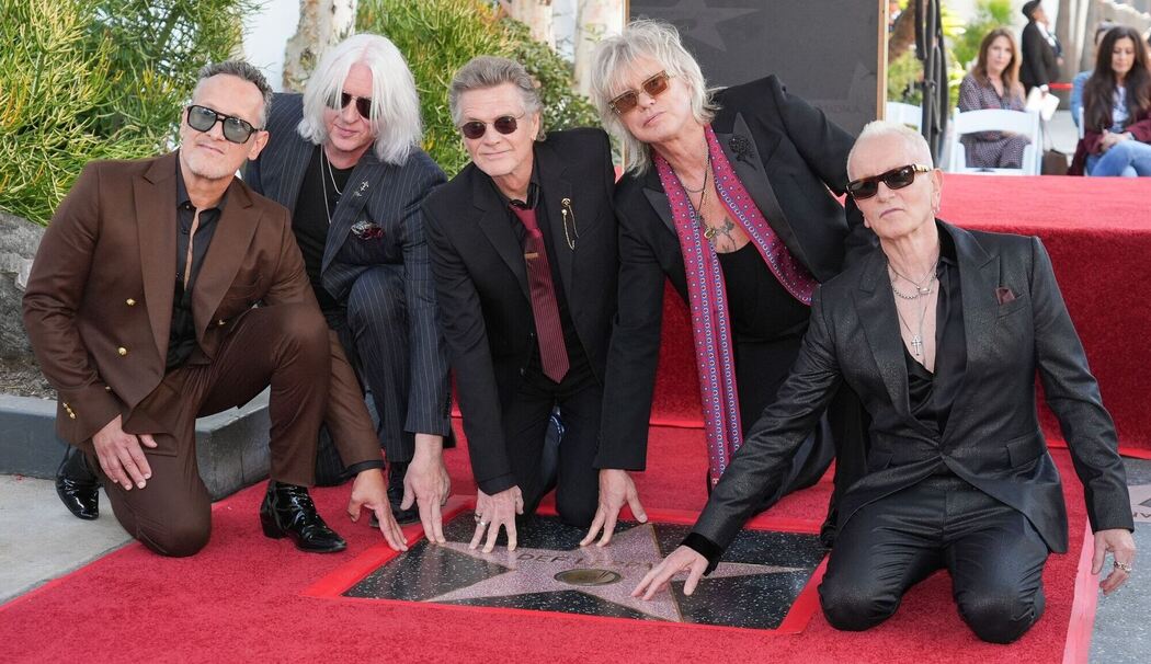 Def Leppard bekommt Stern auf Hollywood Walk of Fame