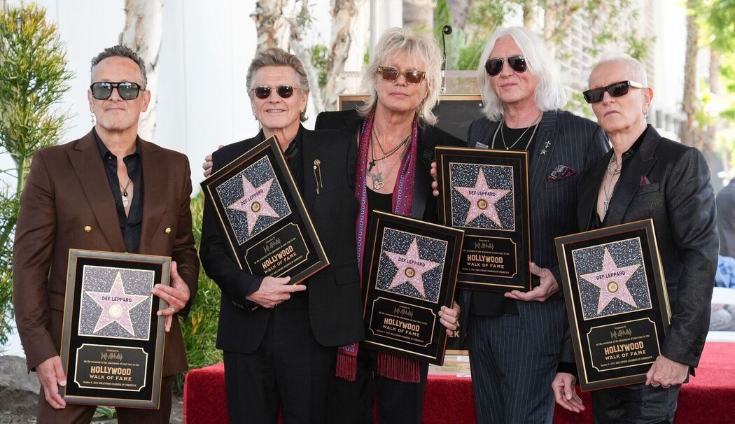 Def Leppard bekommt Stern auf Hollywood Walk of Fame