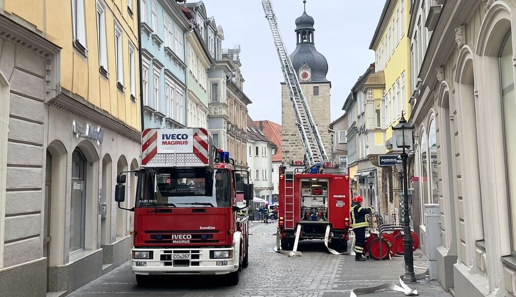 Brand in Coburg