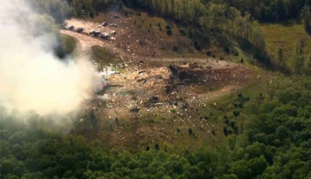 Explosion in Tennessee