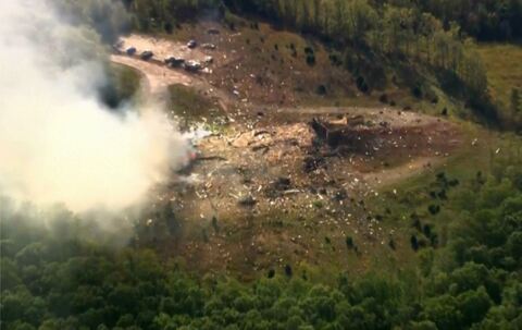 Explosion in Tennessee