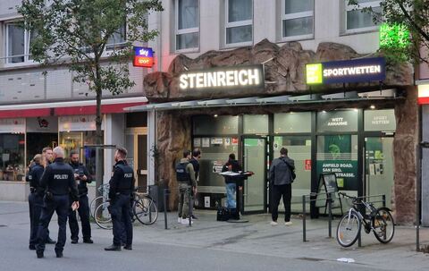 Schüsse auf Marktplatz in Gießen