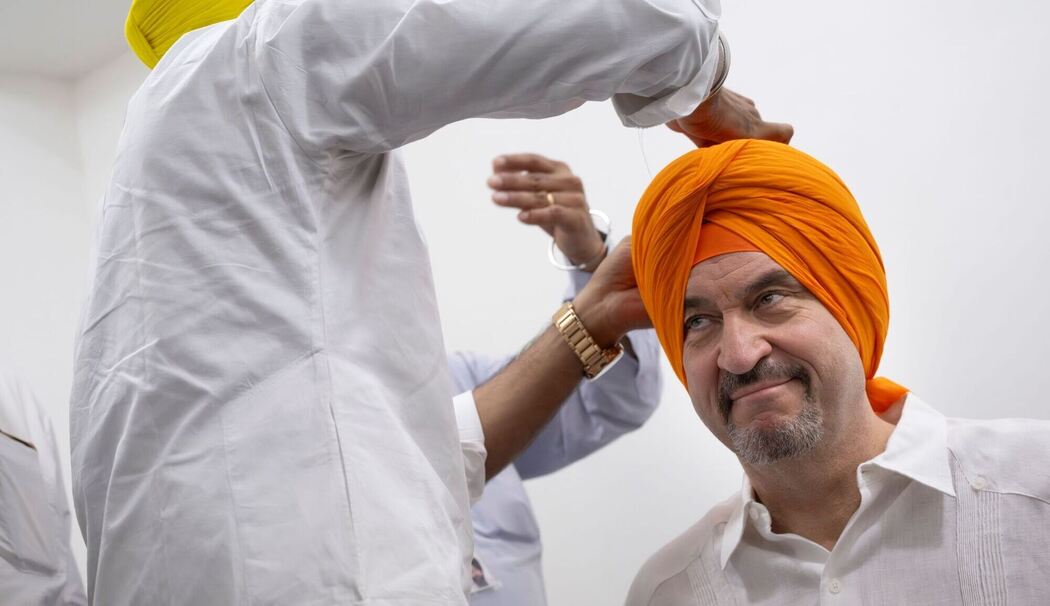 Bayerischer Ministerpräsident Söder besucht Indien