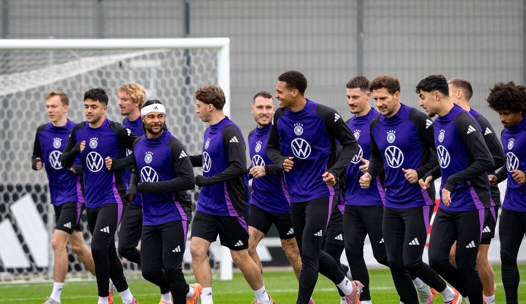 Abschlusstraining Nationalmannschaft