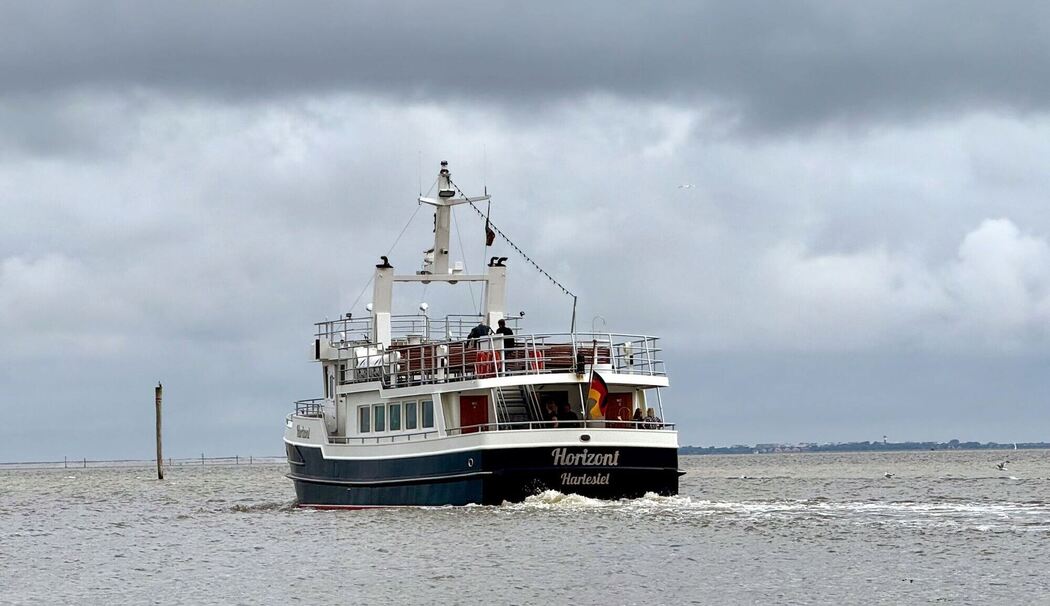 Die «Horizont» fährt zur Seebestattung auf die Nordsee