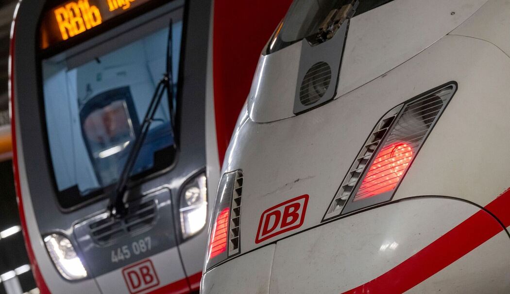 Züge im Münchner Hauptbahnhof