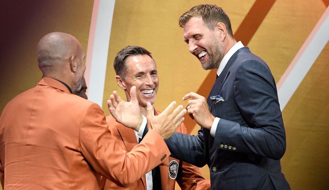 Steve Nash und Dirk Nowitzki