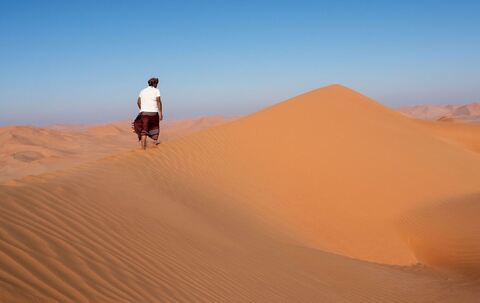 Unterwegs in der Wüste Rub al-Chali