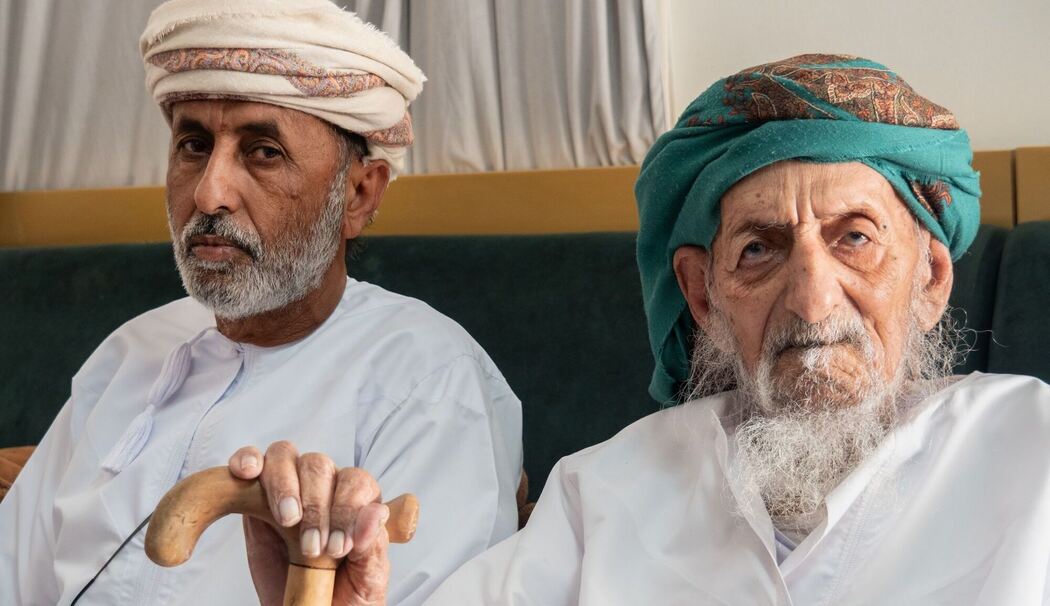 Salime Hussin Al-Rashdi (l) und Hussain Ali bin Ramidh Al-Rashdi
