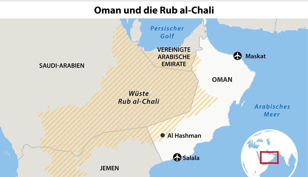 Oman und die Rub al-Chali