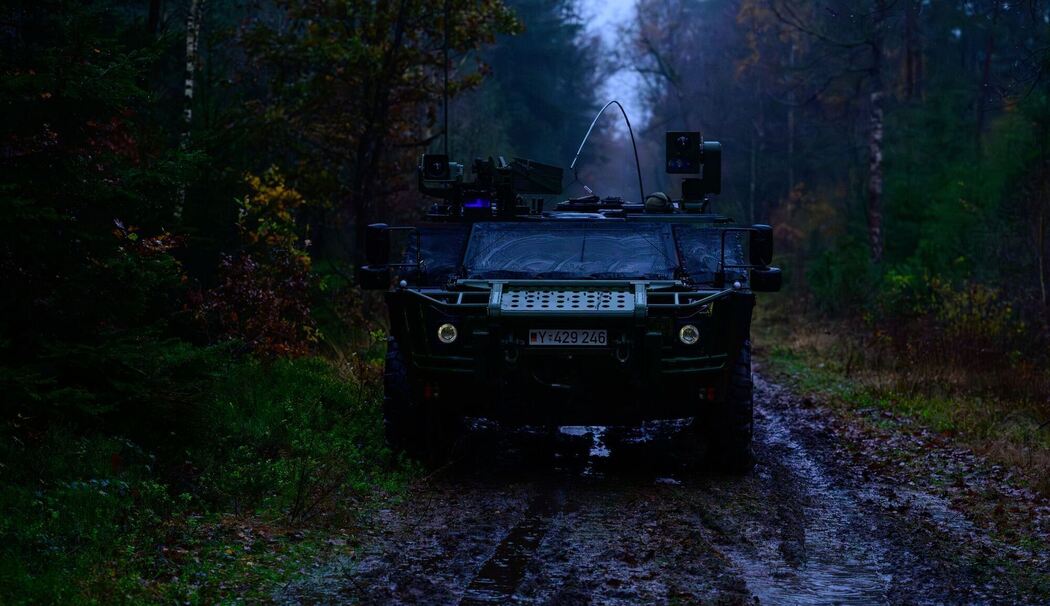 Spähwagen vom Typ Fennek