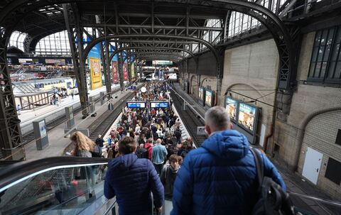 Kabelschaden Hamburger Hauptbahnhof