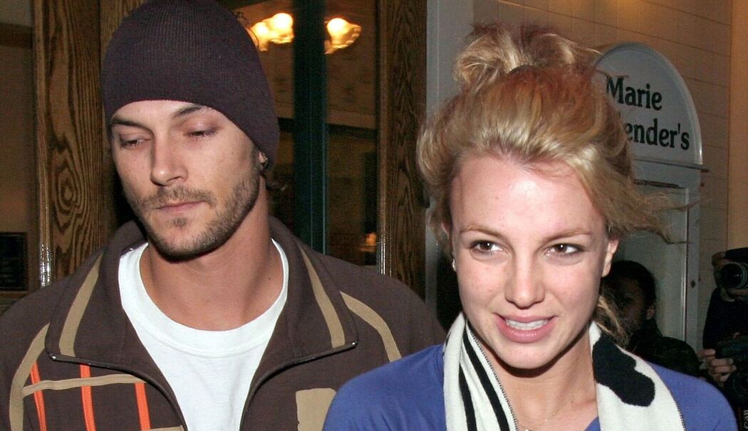 Kevin Federline (l.) und Britney Spears