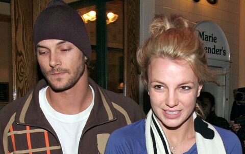 Kevin Federline (l.) und Britney Spears 