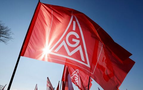 IG Metall-Flaggen