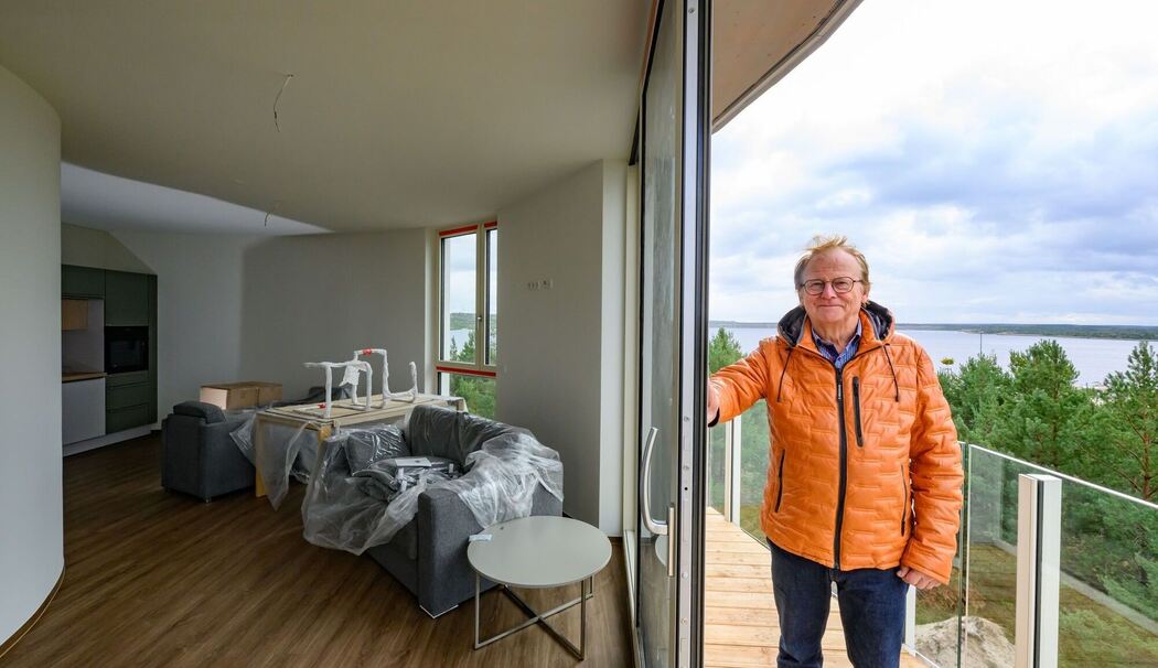 Ferien am Windradturm: Upcycling-Projekt in acht Metern Höhe
