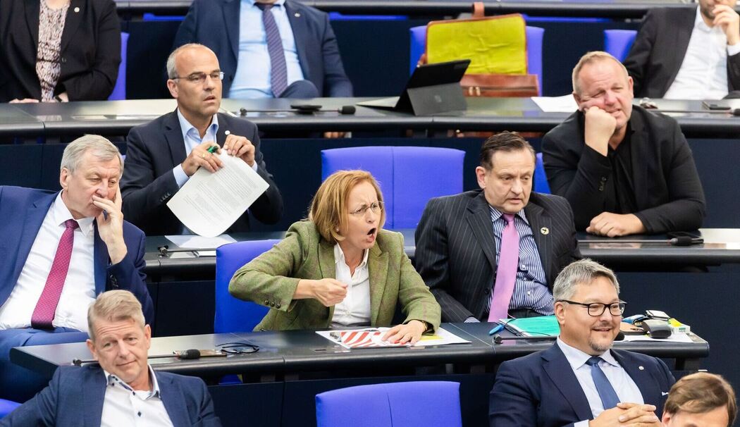 Zwischenruf der AfD-Abgeordneten Beatrix von Storch