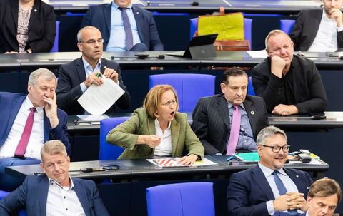 Zwischenruf der AfD-Abgeordneten Beatrix von Storch