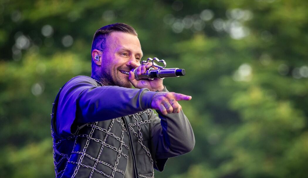 Der deutsche Rapper Kontra K