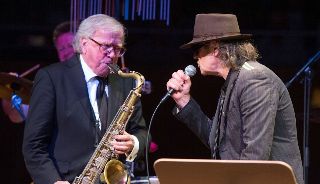 Klaus Doldinger mit Udo Lindenberg