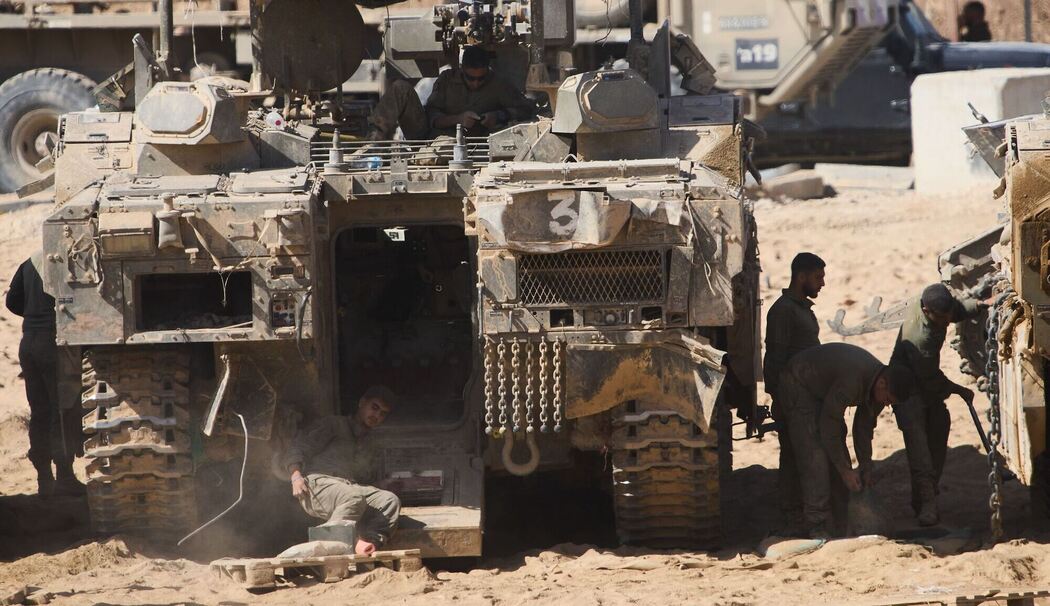 Nahostkonflikt - Grenze zwischen Israel und Gaza