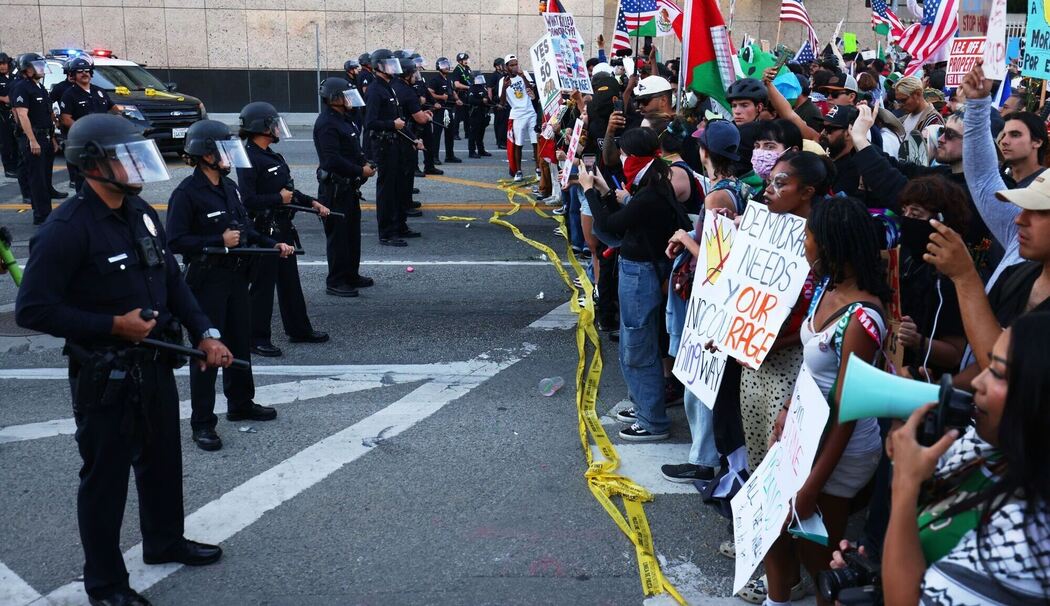 «No Kings»-Demonstrationen - Los Angeles