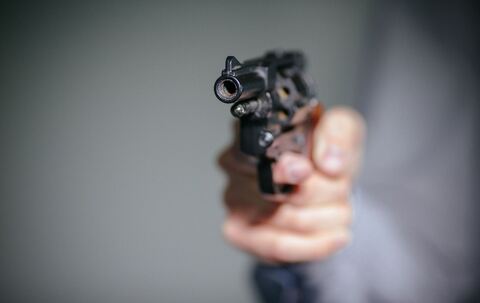 Schreckschusswaffe - Illustration