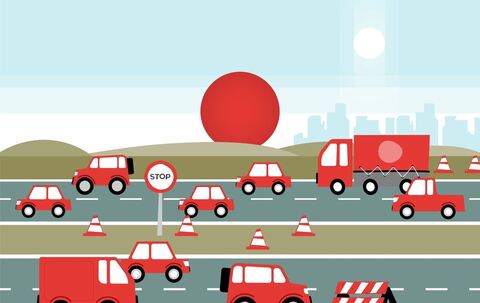 Stauprognose - Hohe Auslastung