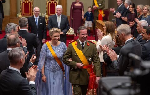 Reise nach Thronwechsel in Luxemburg